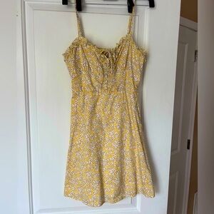 Floral Yellow Sundress